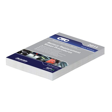 Otc Battery Replacement Reset Procedures Manual 3220